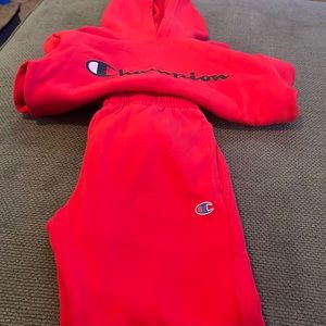 Little Boys Champion Sweatsuit